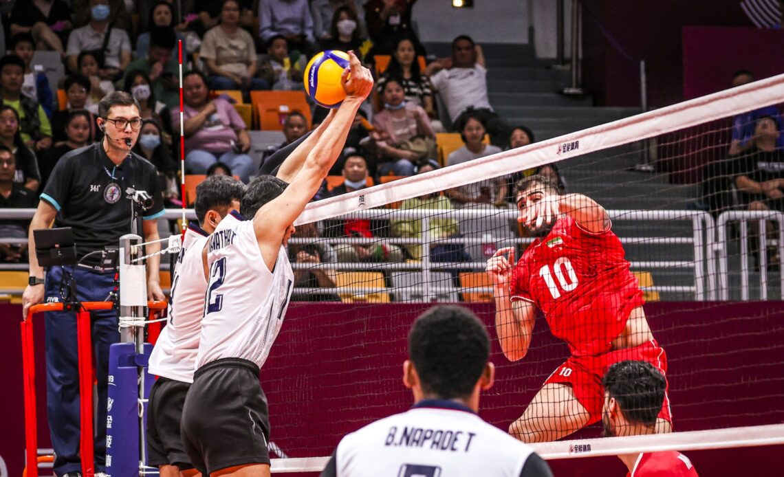 WorldofVolley :: Unbeaten Powerhouses Cruise to Top 6 in the 19th Asian Games Men's Volleyball Showdown