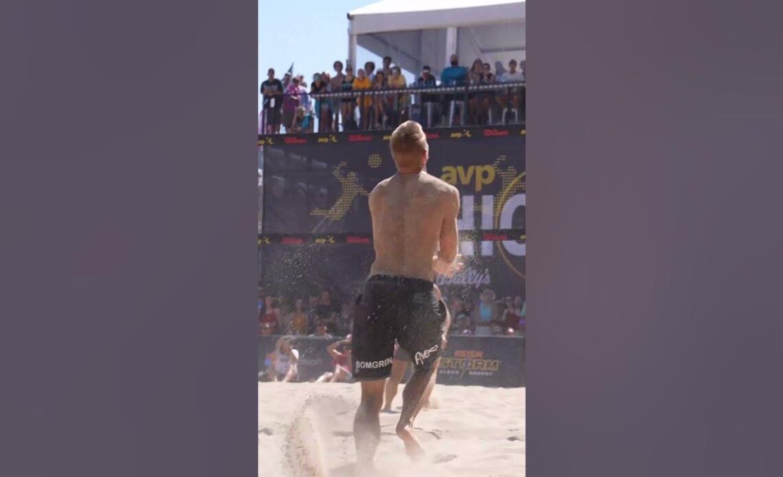 Worth it??? | GNARLY Full Body Sacrifice In Beach Volleyball Match #shorts
