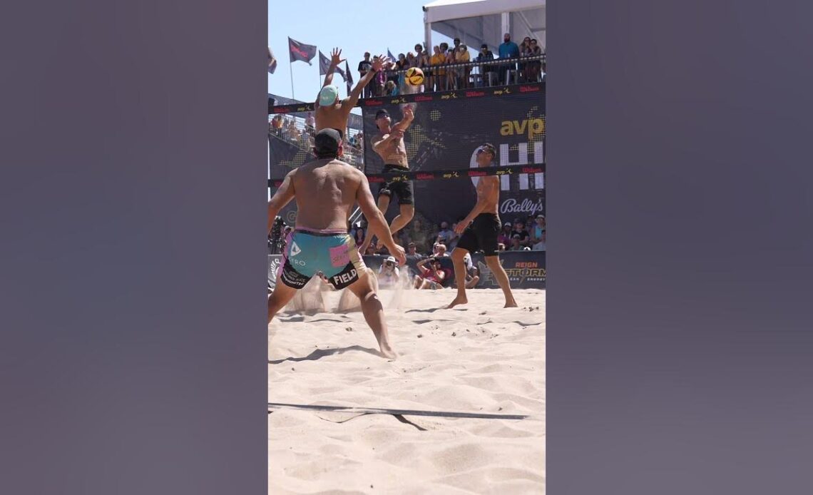 "How about a little magic?" | TAKE 2: Most Impressive Beach Volleyball Play of 2023 #shorts
