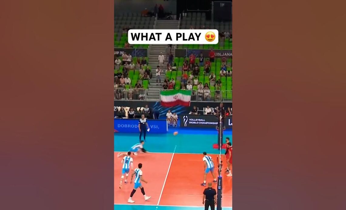 🇦🇷 short and effective play #volleyballworld