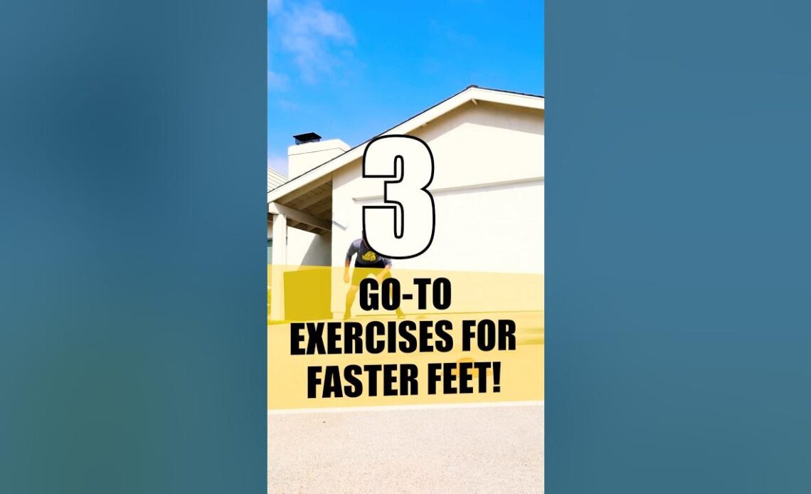 3 Go-To Exercises for Faster Feet #agility