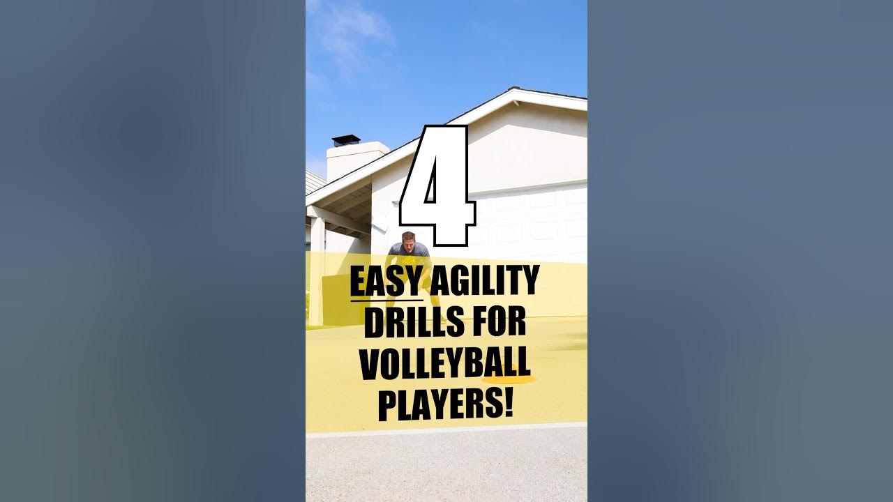 4 Easy Agility Drills for Volleyball Players VCP Volleyball