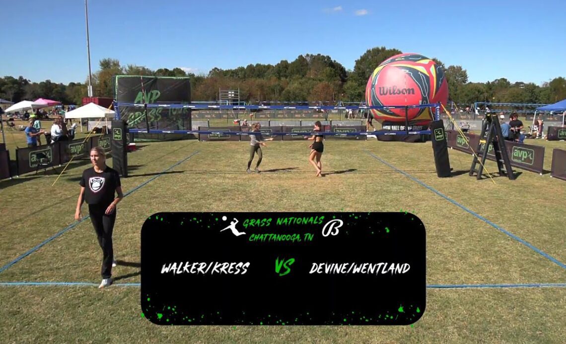 AVP Grass | Grass Nationals | DeVine/Wentland vs. Walker/Kress | Women's Open