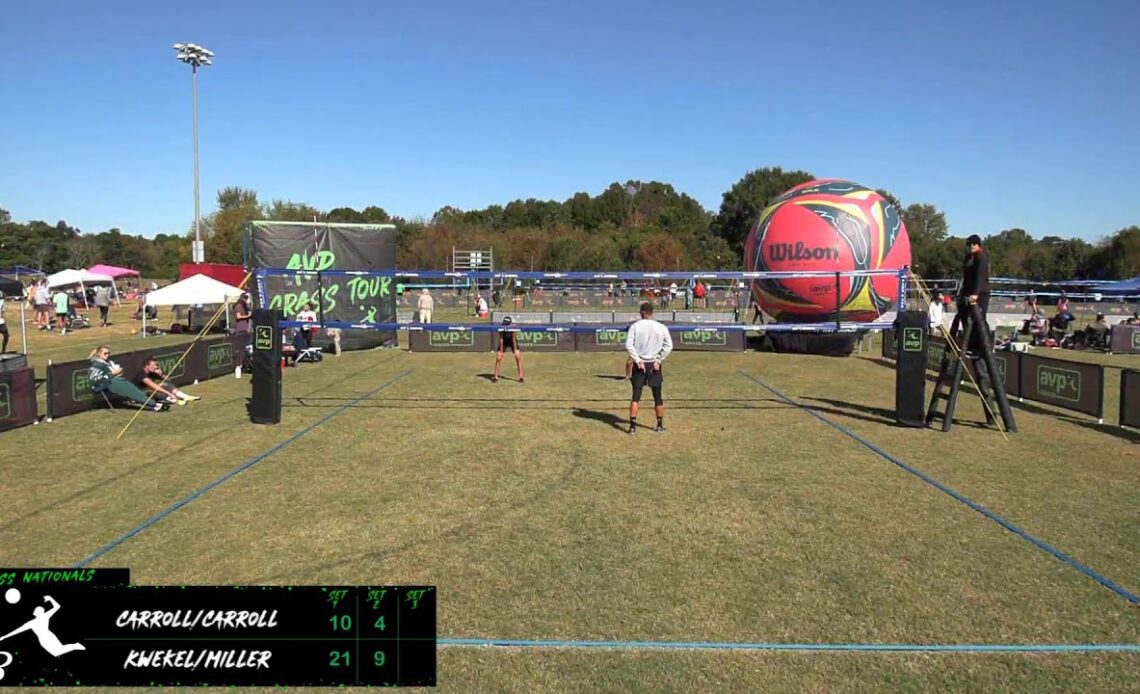 AVP Grass | Grass Nationals | Kwekel/Miller vs. Carroll/Carroll | Men's Open