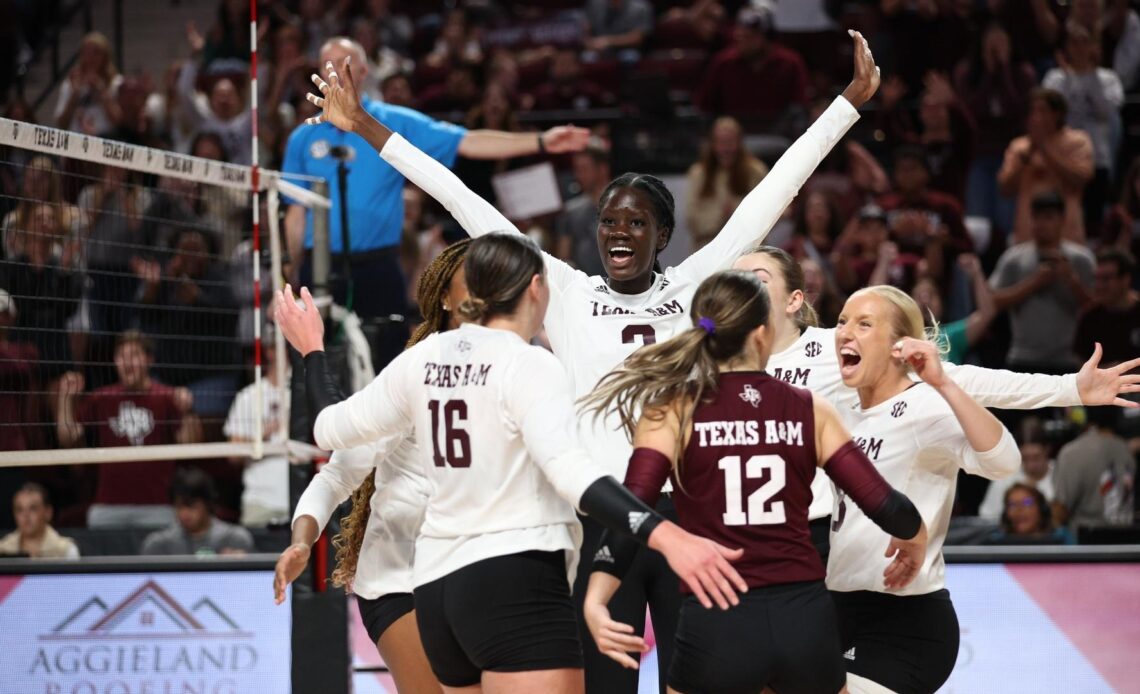 Aggies Sweep South Carolina for Fourth-Straight Win - Texas A&M Athletics