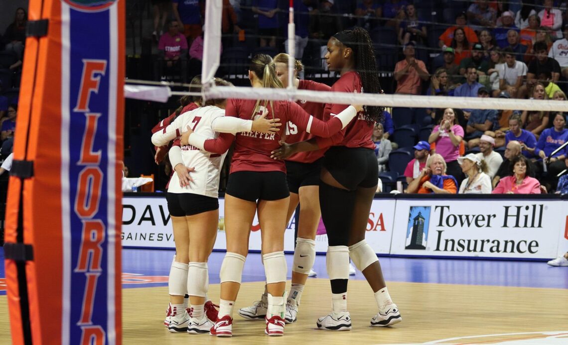 Alabama Volleyball Battles in Sunday Loss at No. 9 Florida