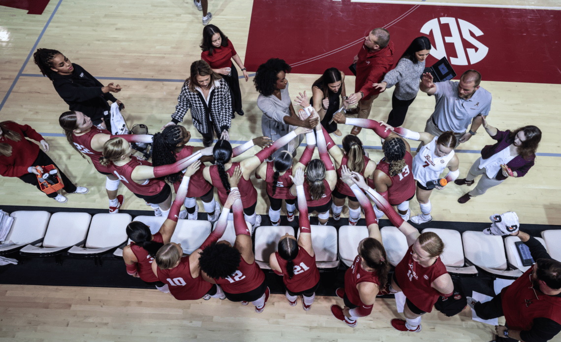 Alabama Volleyball Drops Three-Set Decision Wednesday to Missouri