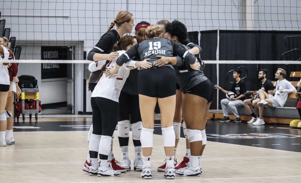 Alabama Volleyball Falls in Four-Set Battle Wednesday at South Carolina