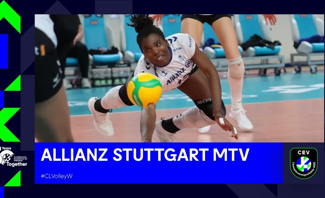 Allianz MTV STUTTGART Top Plays of the CEV Champions League Volley 2023   Women