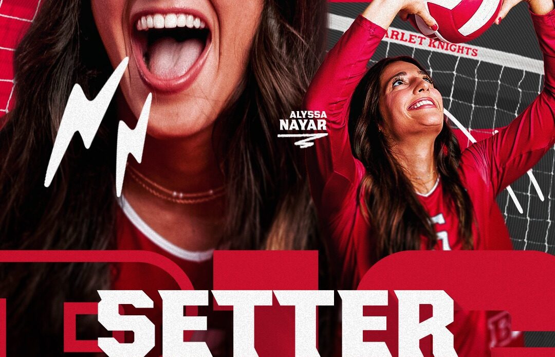 Alyssa Nayar Big Ten Setter of the Week Graphic