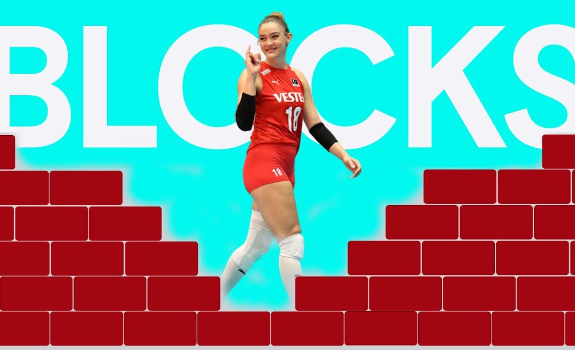 Blockbuster Moves! Top Volleyball Blocks of the Summer I Zehra Güneş and more