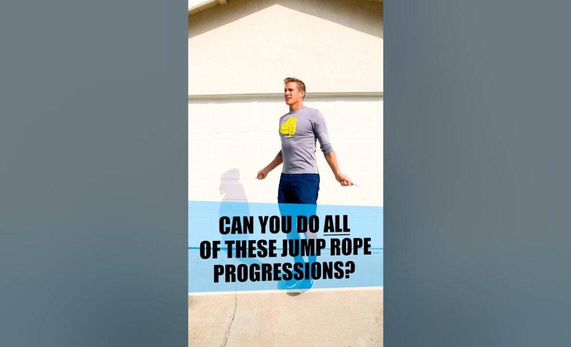 Can You Do All of These Jump Rope Progressions? #jumprope
