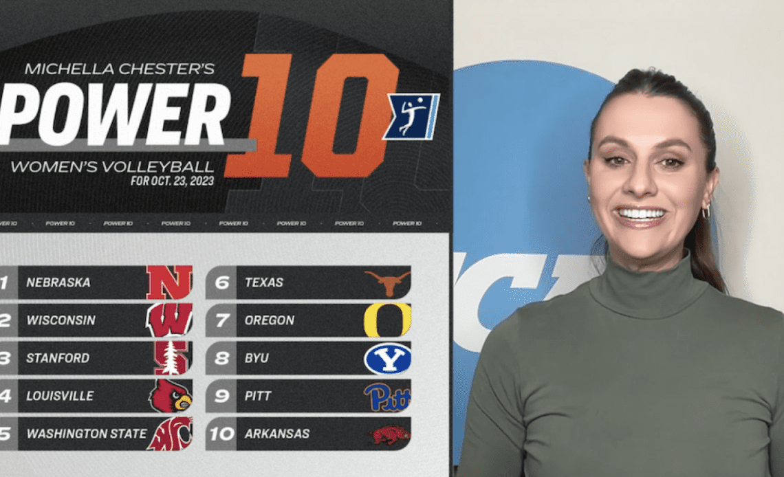 College volleyball rankings: Nebraska reclaims No. 1 in Power 10 after taking down Wisconsin