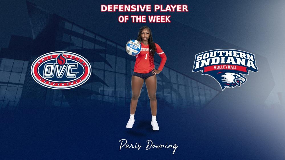 Downing earns OVC Defensive Player of the Week