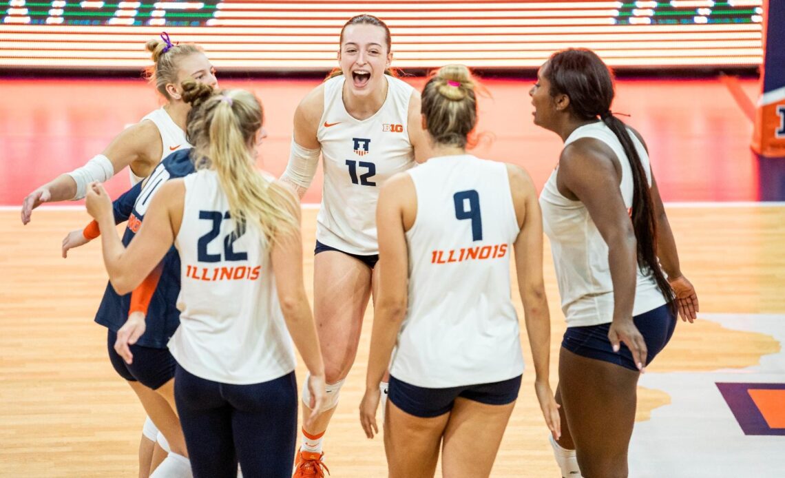 Fighting Illini Travel for Matches at Maryland, Rutgers