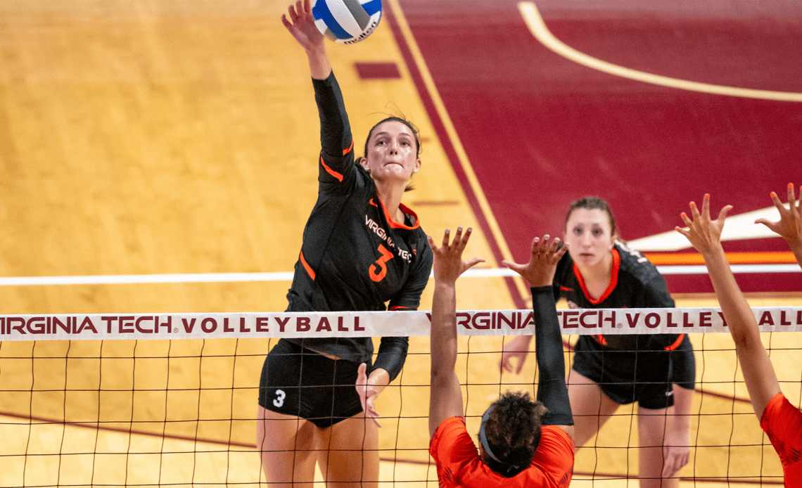 Hokies drop 3-set sweep to NC State