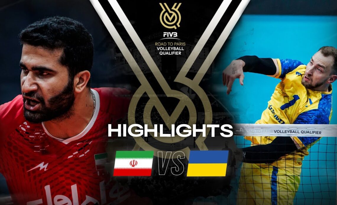 🇮🇷 IRI vs. 🇺🇦 UKR - Highlights | Men's OQT 2023