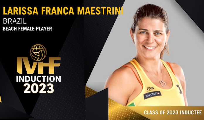 International Volleyball Hall induction week: Brazil's Larissa