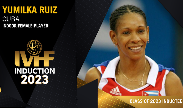 International Volleyball Hall induction week: Yumilka Ruiz of Cuba