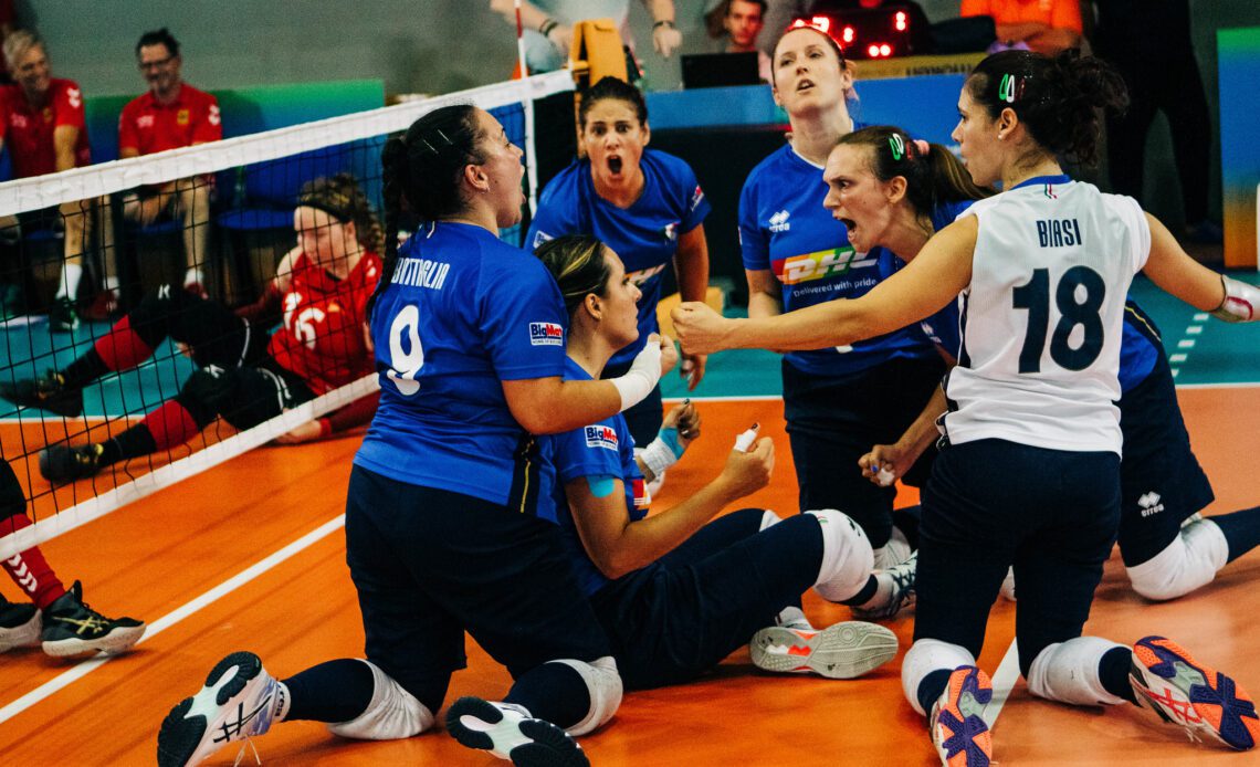 Italy, Slovenia keep steady climb in Women’s Euro standings > World ParaVolleyWorld ParaVolley