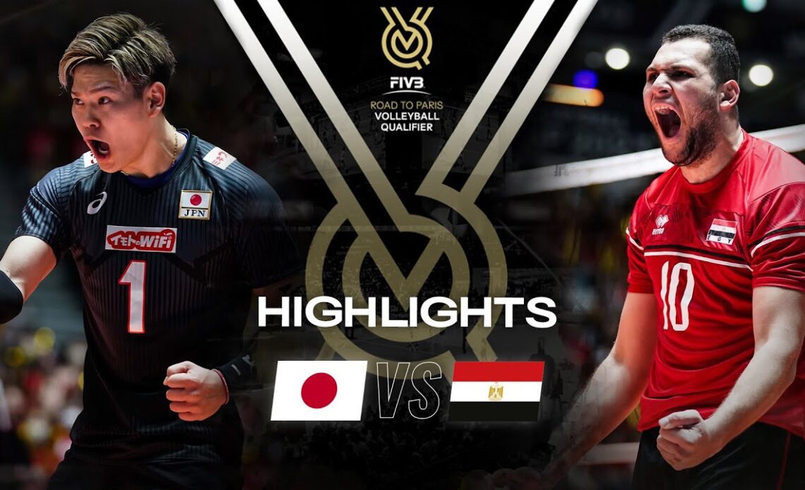 Japan vs. Egypt - Highlights | Men's OQT 2023