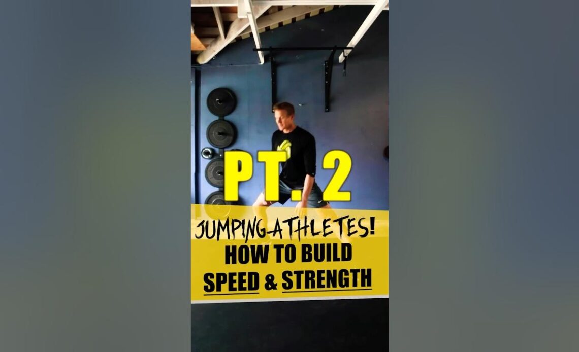 Jumping Athletes! How to Build Speed & Strength Pt 2 #beachvolleyball