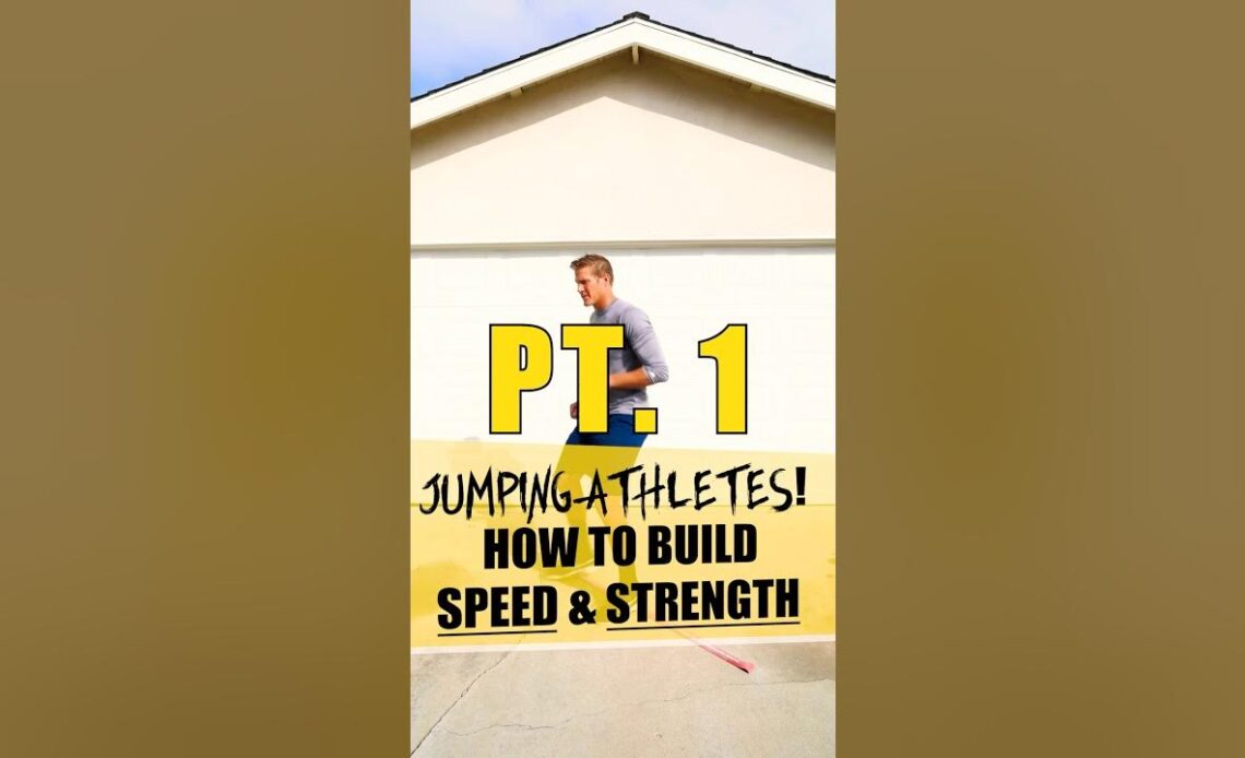 Jumping Athletes! How to Build Strength & Speed Pt 1