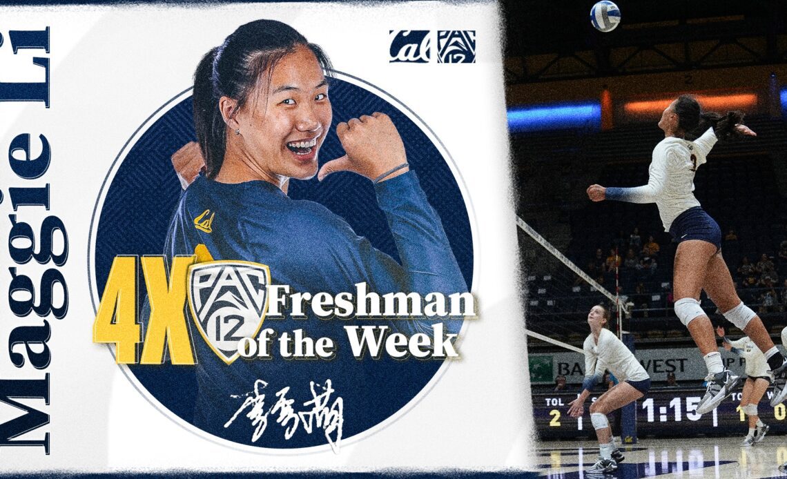 Li Earns Fourth Pac-12 Freshman Of The Week Nod