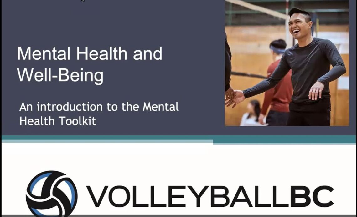 Mental Health Toolkit for Volleyball Clubs