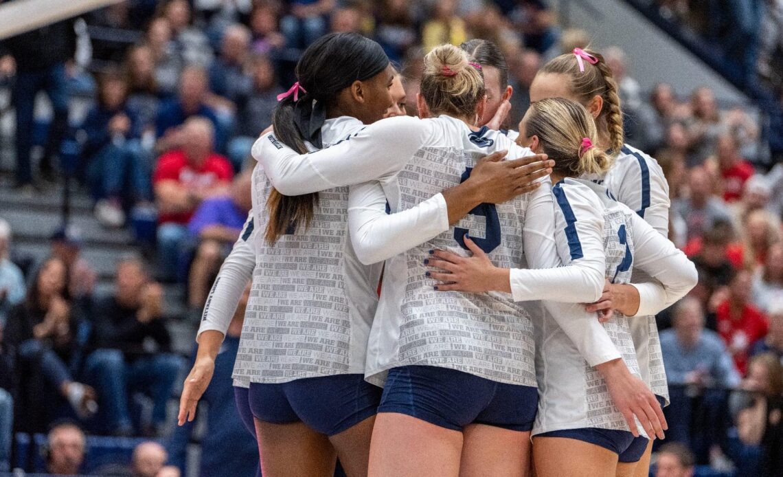 No. 13 Women's Volleyball Plays at Iowa Friday, at No. 2 Nebraska Saturday