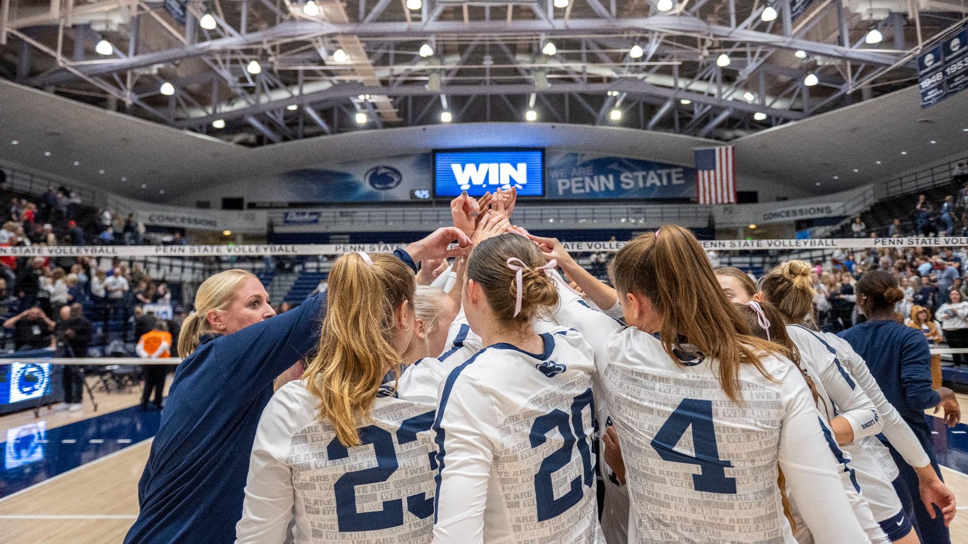 No. 14 Women's Volleyball 6-0 In B1G After 3-2 Win Over No. 24 Ohio ...