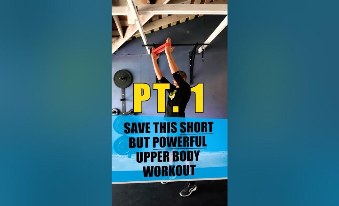 Save This Short But Powerful Upper Body Workout Pt 1 #workout