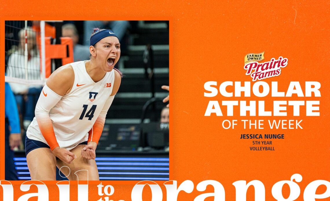 Scholar Athlete of the Week | Jessica Nunge