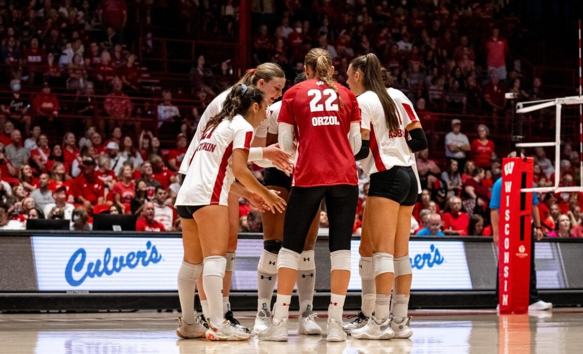 Serving up six: Badgers host a pair of Big Ten foes