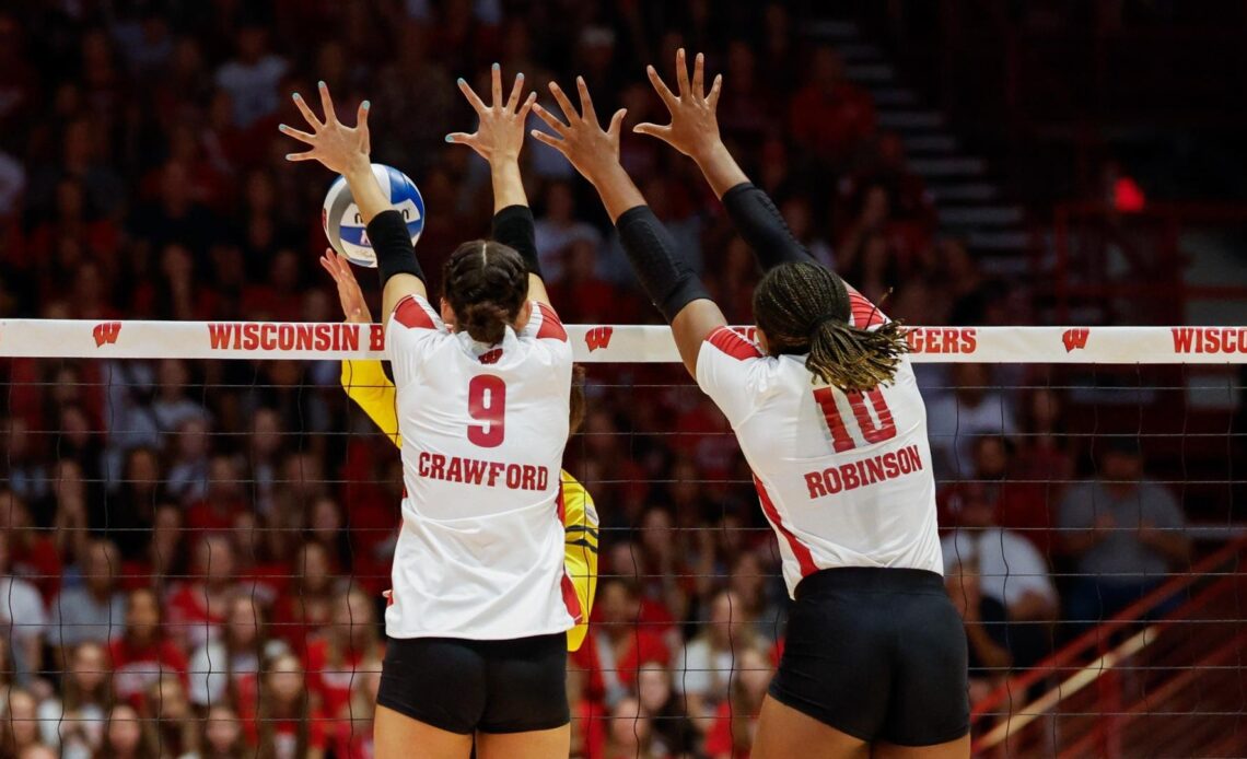 Serving up six: Badgers travel to Iowa