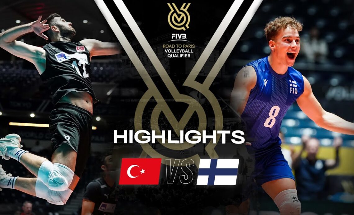 🇹🇷 TUR vs. 🇫🇮 FIN - Highlights | Men's OQT 2023