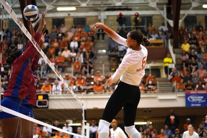 Texas, K-State, The Citadel win; busy NCAA volleyball Friday on tap