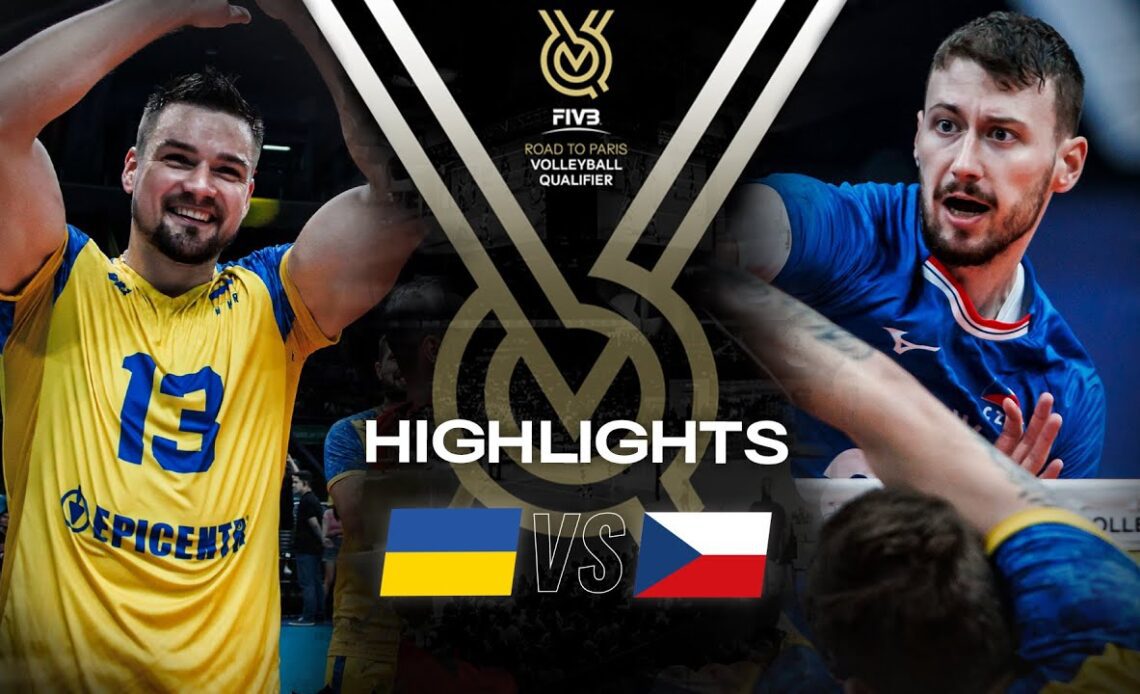 🇺🇦 UKR vs. 🇨🇿 CZE - Highlights | Men's OQT 2023