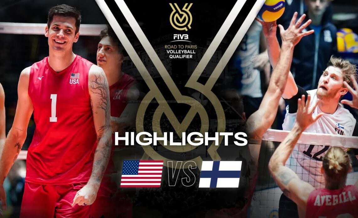 🇺🇸 USA vs. 🇫🇮 FIN - Highlights | Men's OQT 2023