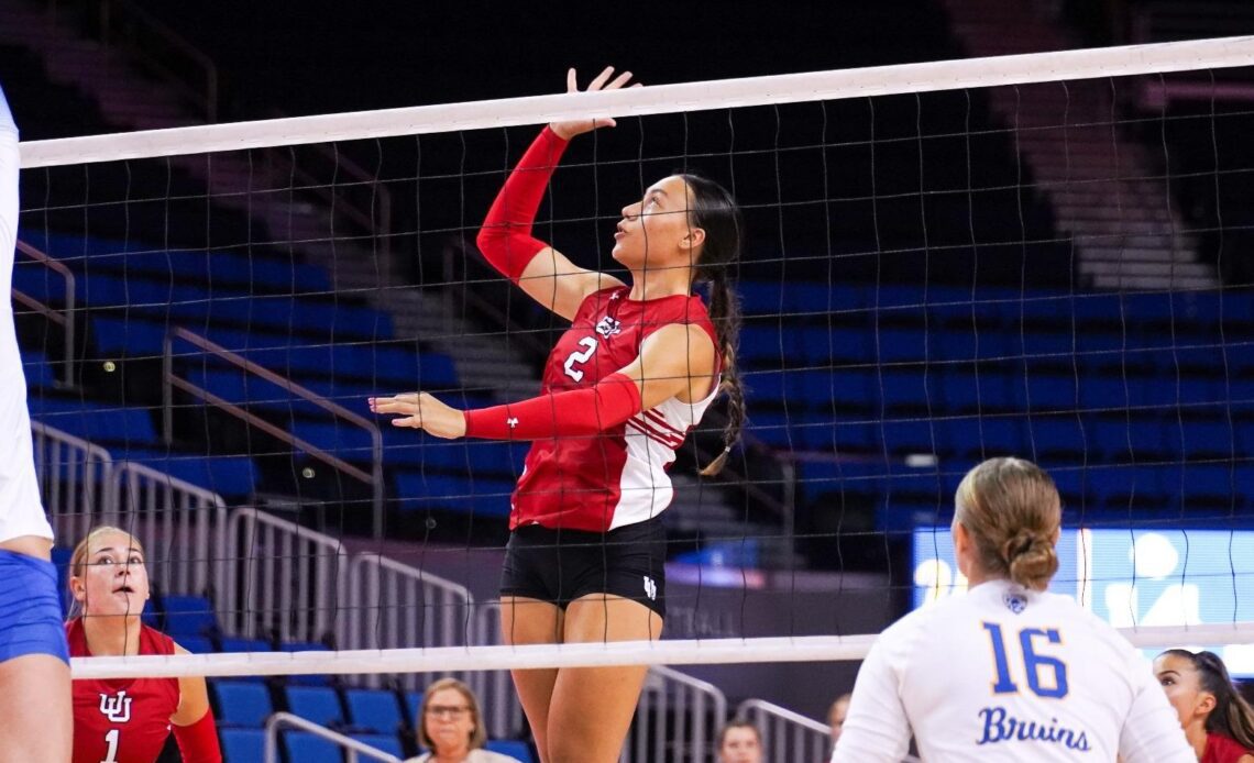 Utah Volleyball Set To Host Oregon State, #5 Oregon