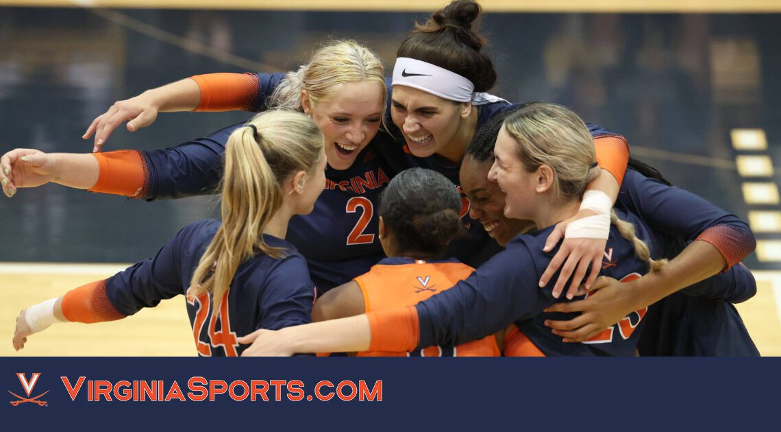 Virginia Volleyball || Cavaliers Continue ACC Play at Notre Dame, No. 6 Louisville