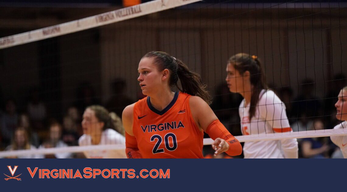 Virginia Volleyball || Cavaliers Fall to Clemson, 3-1