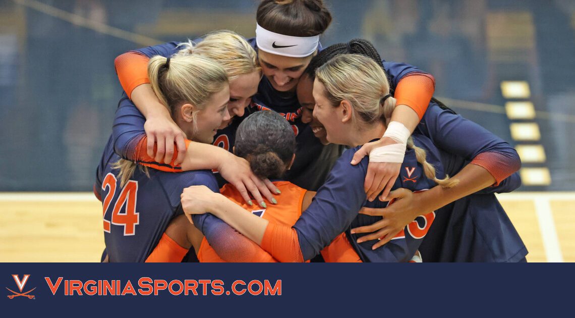 Virginia Volleyball || Virginia Falls 3-1 Against Notre Dame