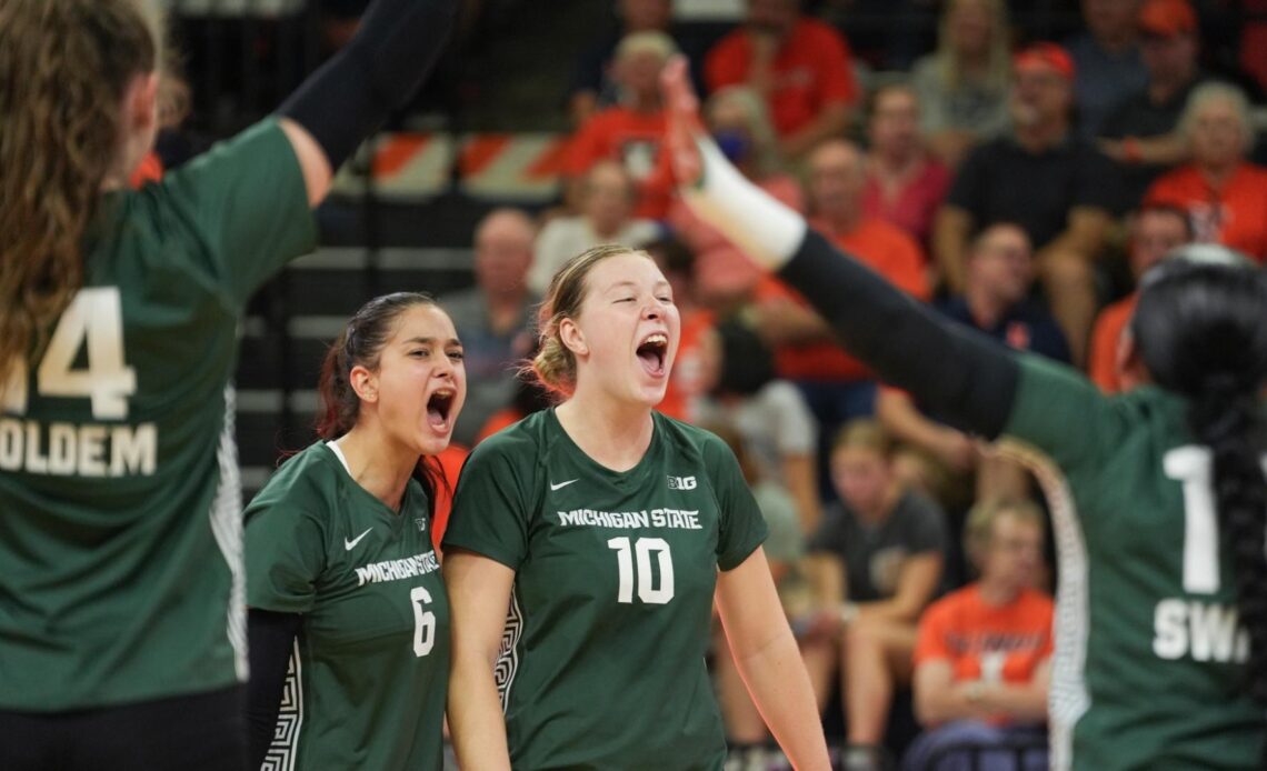 Volleyball Continues B1G Action Hosting No. 2 Nebraska, Northwestern