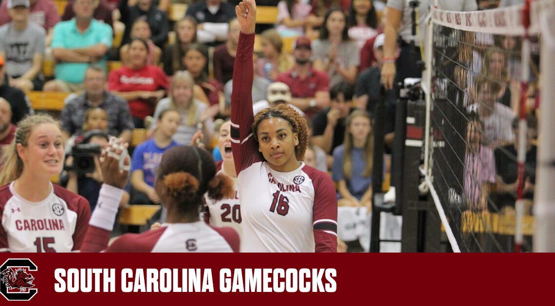 Volleyball Drops Weekend Finale to No. 4 Florida – University of South Carolina Athletics