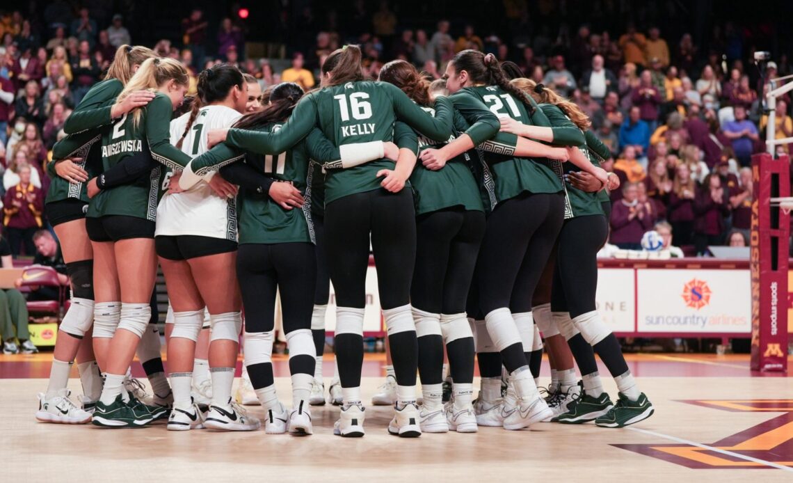 Volleyball Welcomes Pair of Ranked B1G Opponents