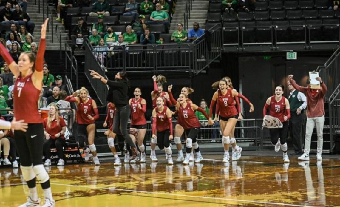 Washington State, Oregon volleyball land in the top-5 of Week 6's Power 10 rankings