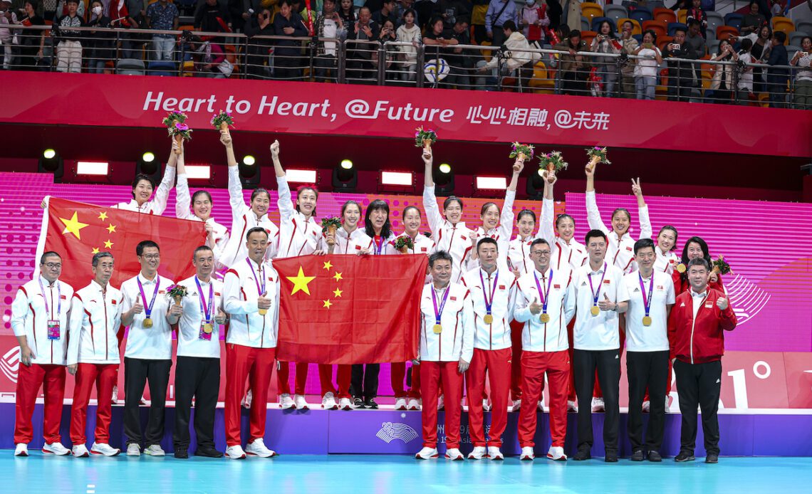 WorldofVolley :: Asian Games W: China Triumphs Over Japan to Retain Asian Games Volleyball Gold