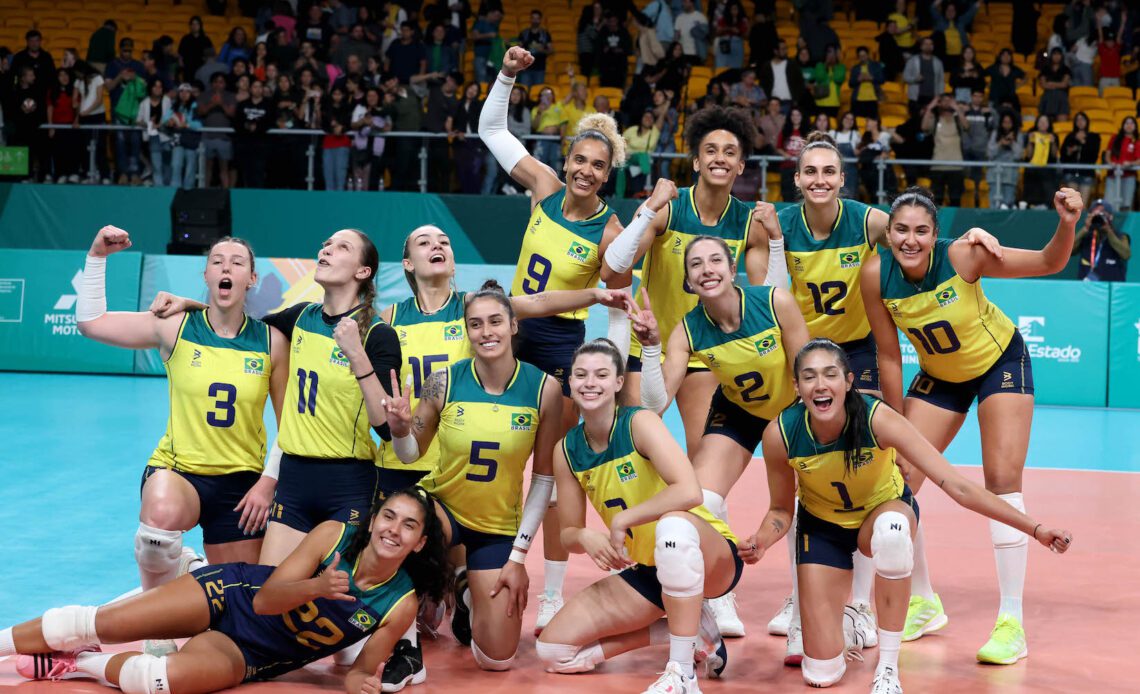 WorldofVolley :: Brazil Edges Past Mexico to Face Dominican Republic in Pan American Games Final