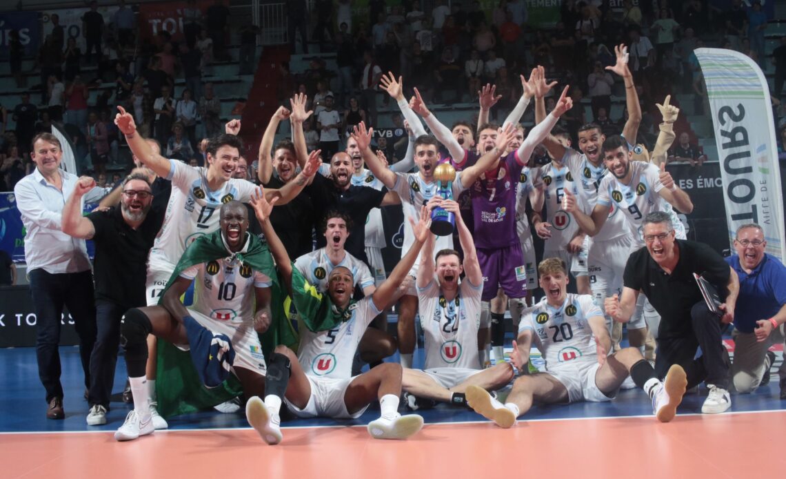 WorldofVolley :: FRA M: Tours Triumphs Over Chaumont to Clinch Fifth Super Cup